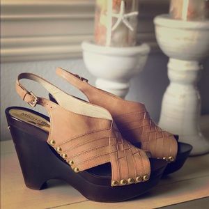 Michael Kors clean bottom wedges.